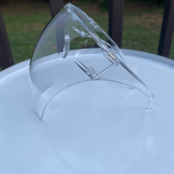 **NWOT**Clear Plastic Face Shield - Picture 5 of 9